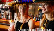 Meeting Friends :  local & American