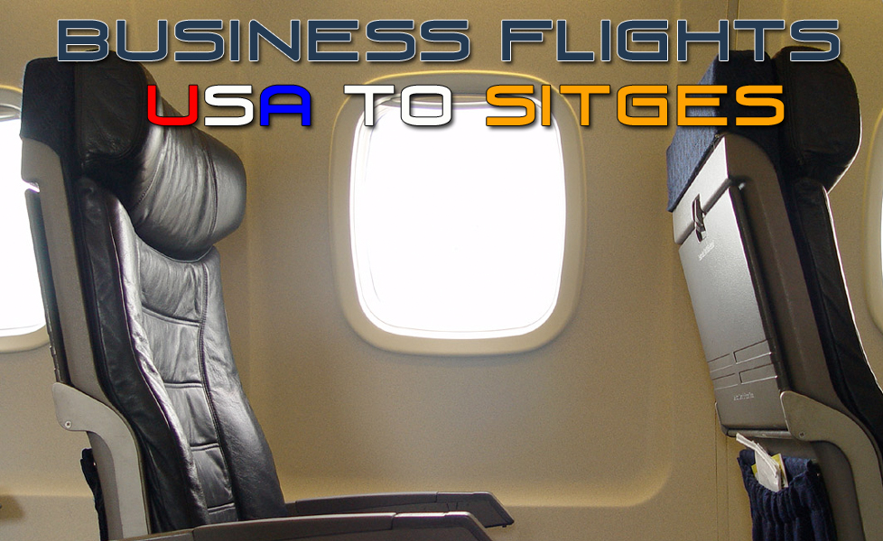 Business Class USA to Barcelona (Sitges)